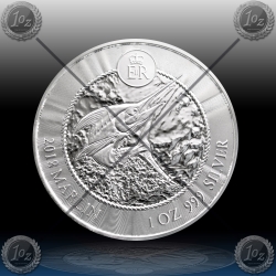 1oz CAYMAN ISLANDS 1 Dollar 2018 "BLUE MARLIN" BU